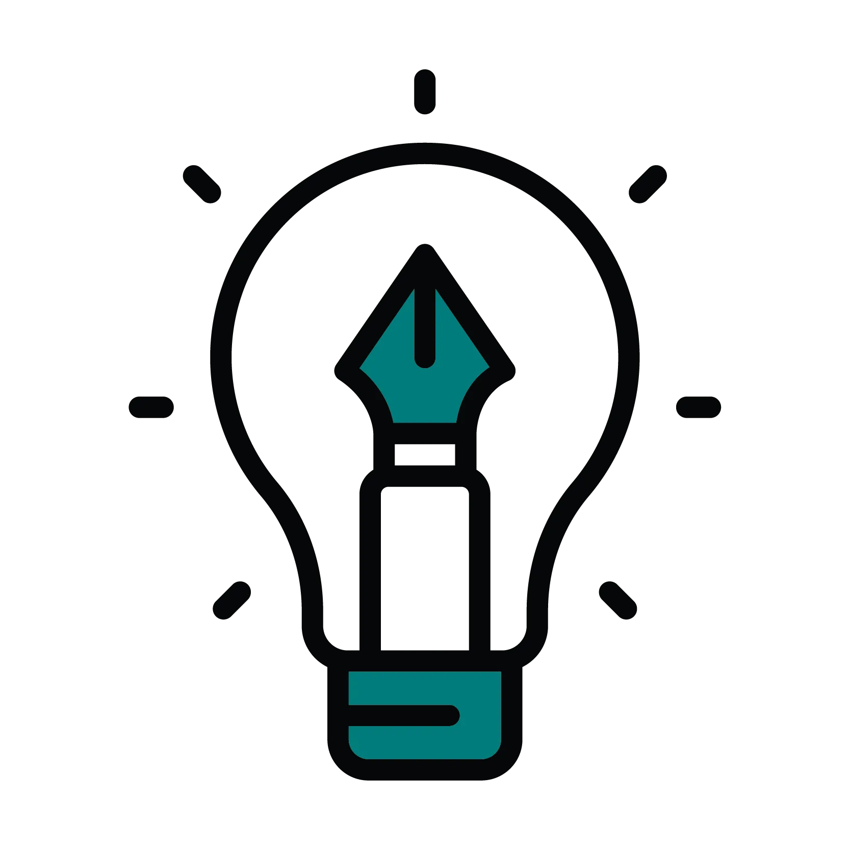 Design process icon.